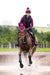 LeMieux Suede GP Square Blackberry