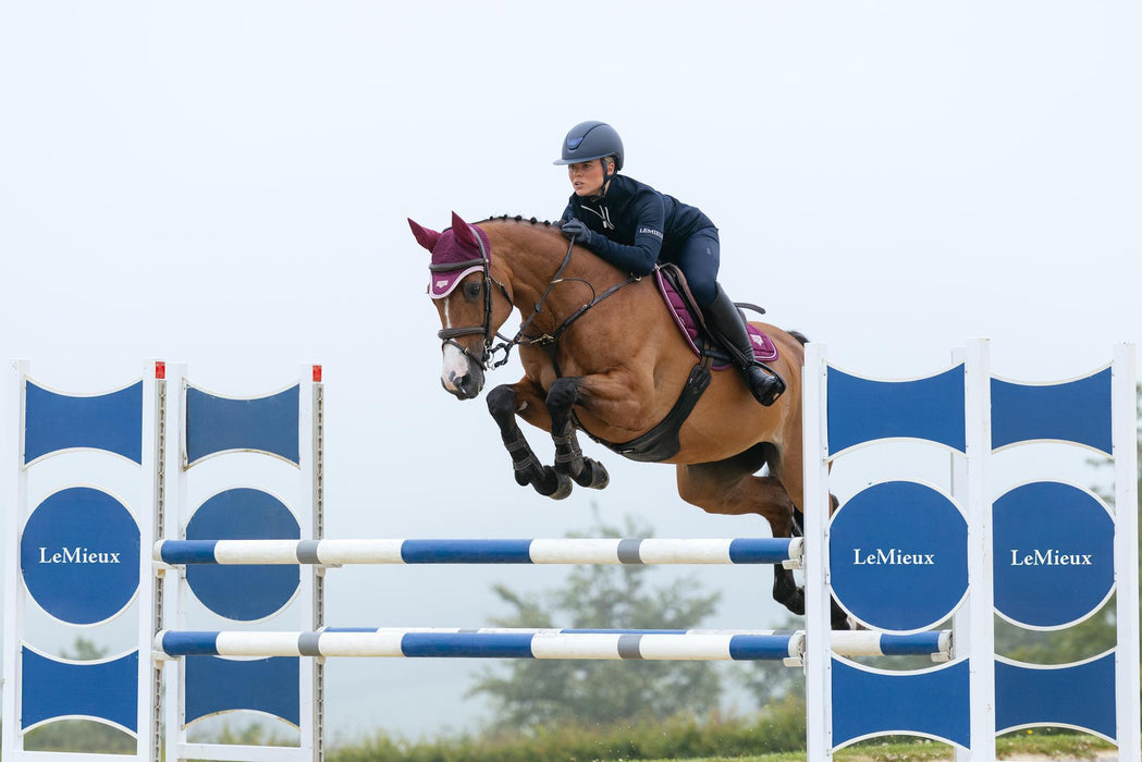 LeMieux Loire Classic Close Contact Square Blackberry