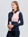 LeMieux Harlequin Rugby Shirt Petal & Navy