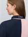 LeMieux Harlequin Rugby Shirt Petal & Navy