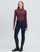 LeMieux Talia Turtle Neck Base Layer Bramble