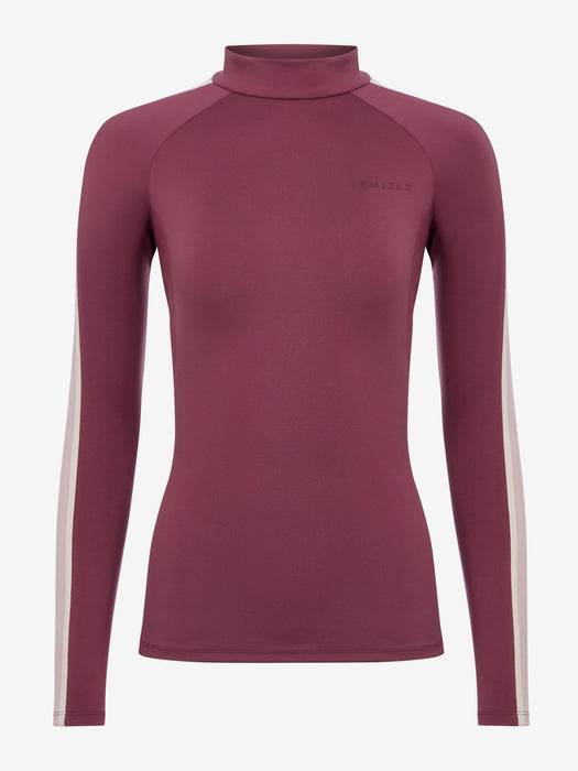 LeMieux Talia Turtle Neck Base Layer Bramble