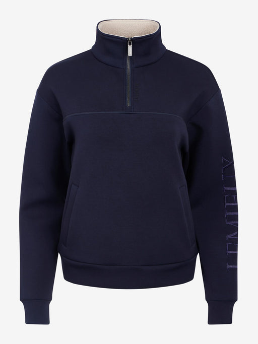 LeMieux Scarlet 1/4 Zip Sweat Shirt Navy