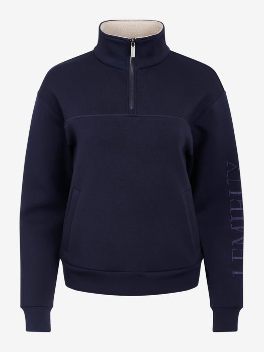 LeMieux Scarlet 1/4 Zip Sweat Shirt Navy