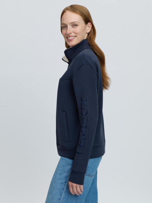 LeMieux Scarlet 1/4 Zip Sweat Shirt Navy