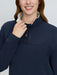 LeMieux Scarlet 1/4 Zip Sweat Shirt Navy