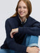 LeMieux Scarlet 1/4 Zip Sweat Shirt Navy