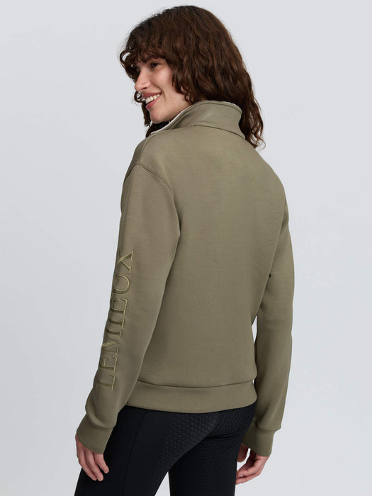 LeMieux Scarlet 1/4 Zip Sweat Shirt Willow Green