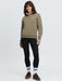 LeMieux Scarlet 1/4 Zip Sweat Shirt Willow Green