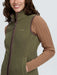LeMieux Frankie Fleece Gilet Willow Green