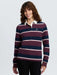 LeMieux Sloane Stripe Rugby Shirt Bramble