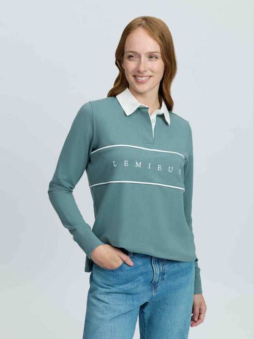 LeMieux Rochelle Rugby Shirt Aloe