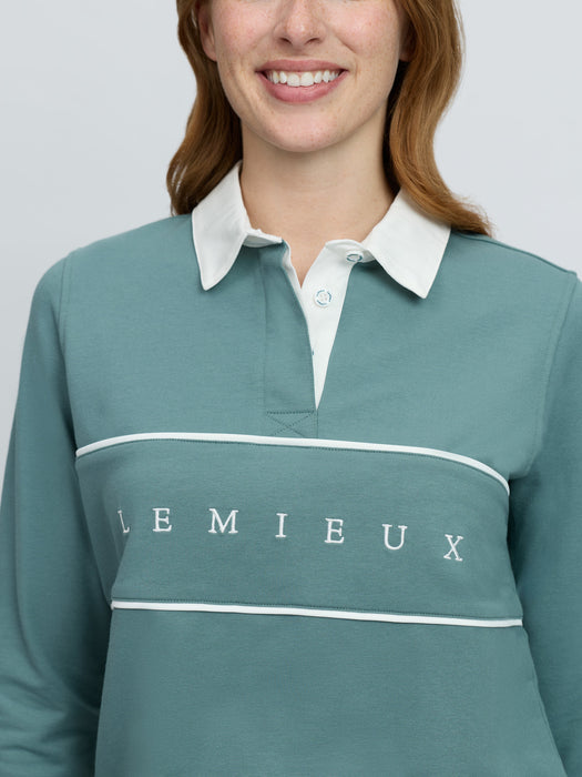 LeMieux Rochelle Rugby Shirt Aloe