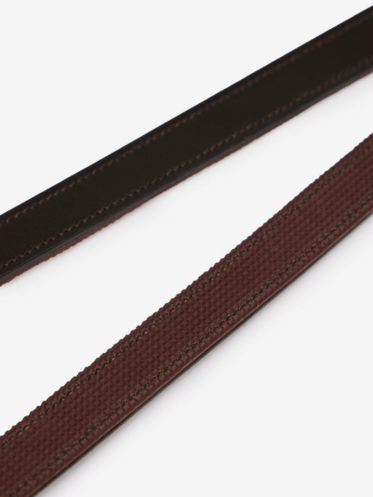 LeMieux Hobby Horse Rubber Grip Reins Brown