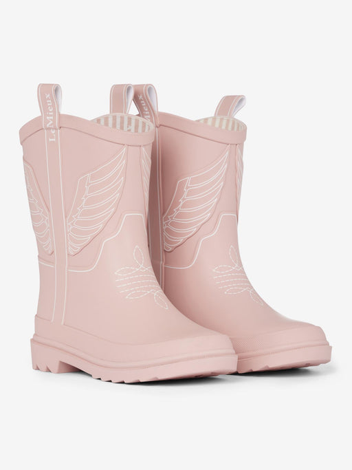 LeMieux Kids Splash Welly Western Style Pink