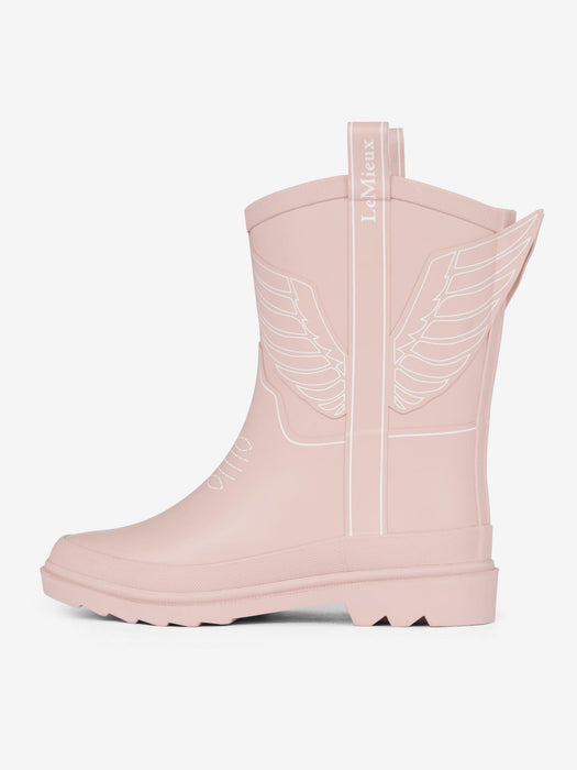 LeMieux Kids Splash Welly Western Style Pink
