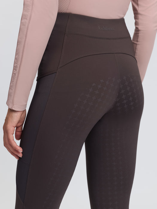 LeMieux Naomi Pull On Full Seat Breeches Cocoa