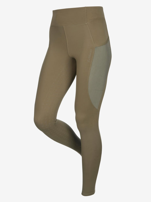 LeMieux Naomi Pull On Full Seat Breeches Willow Green