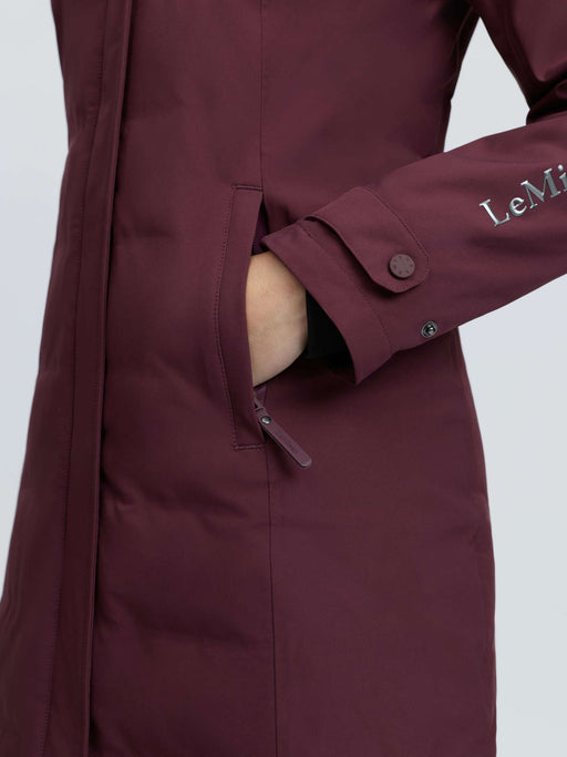 LeMieux Erin Waterproof Padded Coat Bramble