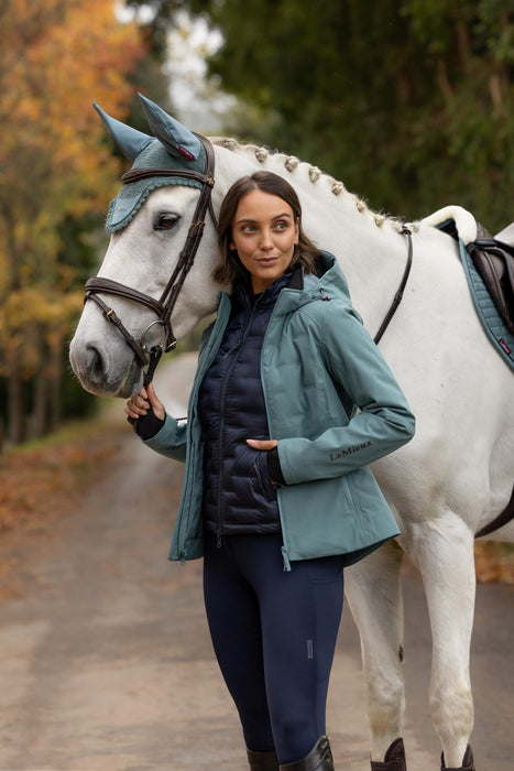 LeMieux Brooke 3 in 1 Waterproof Hybrid Jacket Aloe