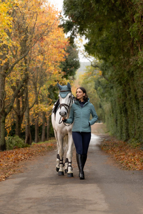LeMieux Brooke 3 in 1 Waterproof Hybrid Jacket Aloe