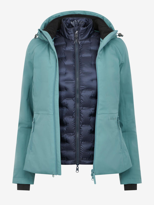 LeMieux Brooke 3 in 1 Waterproof Hybrid Jacket Aloe