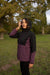 LeMieux Phoebe 1/2 Zip Waterproof Anorak Black & Bramble
