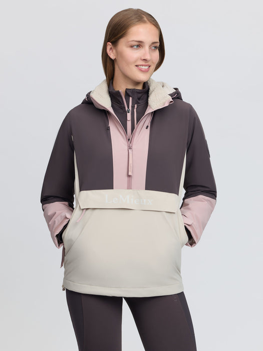 LeMieux Phoebe 1/2 Zip Waterproof Anorak Wild Rose