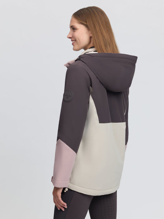 LeMieux Phoebe 1/2 Zip Waterproof Anorak Wild Rose