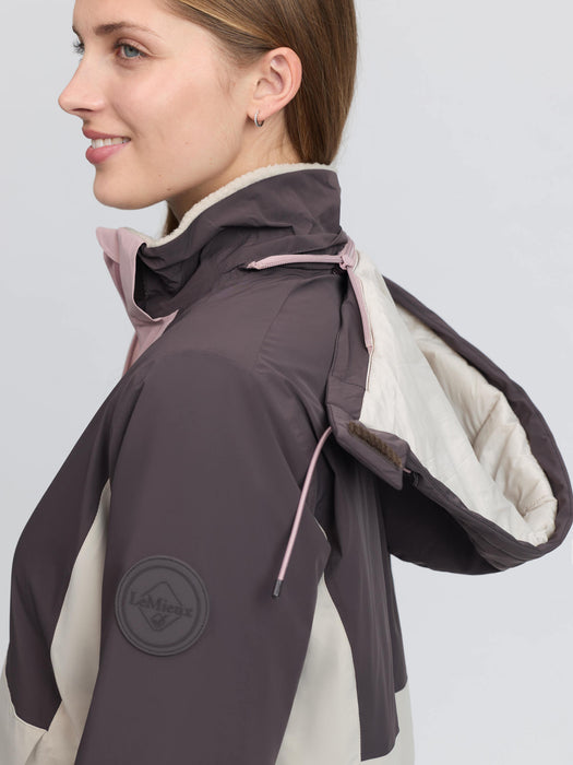 LeMieux Phoebe 1/2 Zip Waterproof Anorak Wild Rose