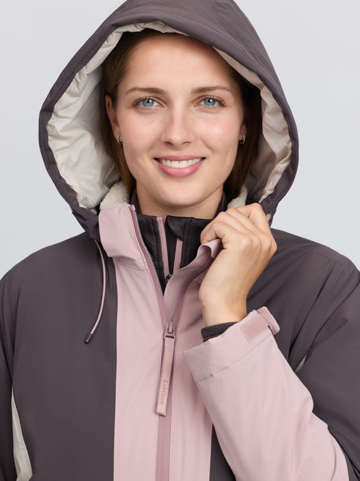 LeMieux Phoebe 1/2 Zip Waterproof Anorak Wild Rose