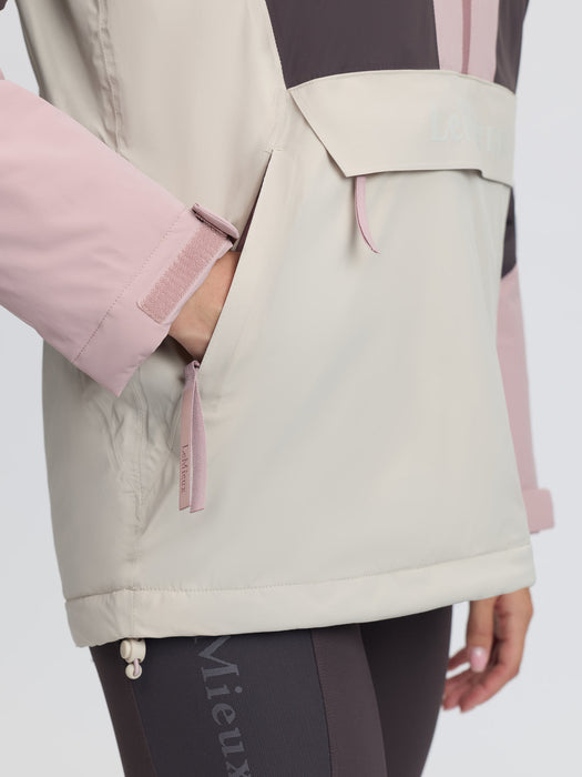 LeMieux Phoebe 1/2 Zip Waterproof Anorak Wild Rose