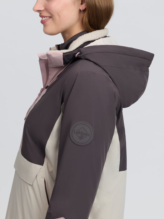 LeMieux Phoebe 1/2 Zip Waterproof Anorak Wild Rose
