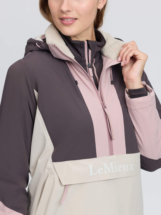LeMieux Phoebe 1/2 Zip Waterproof Anorak Wild Rose