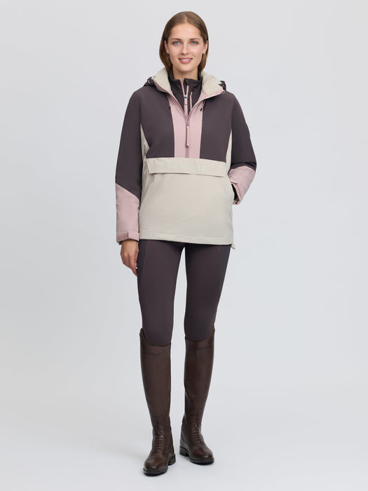 LeMieux Phoebe 1/2 Zip Waterproof Anorak Wild Rose