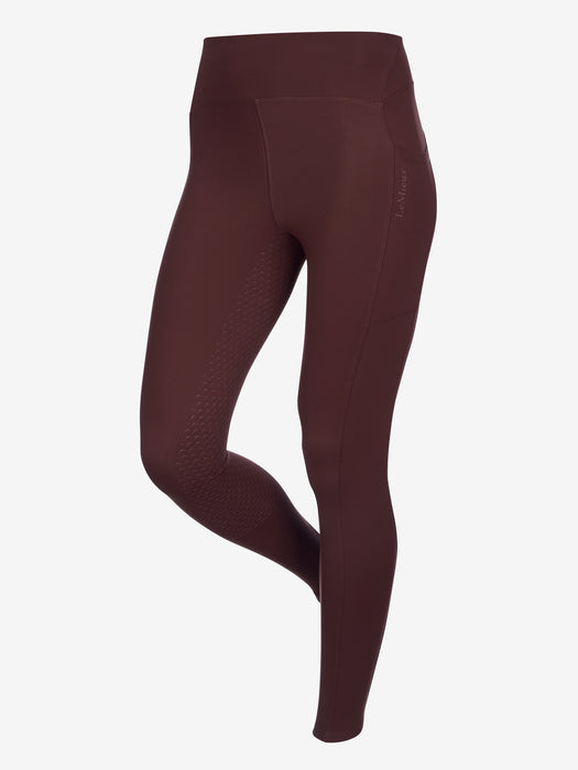 LeMieux Natalie Brushed Pull On Leggings Bramble