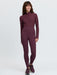 LeMieux Natalie Brushed Pull On Leggings Bramble