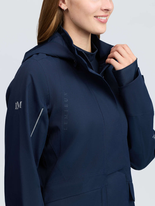 LeMieux Stormwear Performance Riding Coat Navy