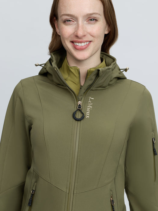 LeMieux Celine Softshell Jacket Willow Green
