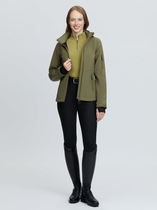 LeMieux Celine Softshell Jacket Willow Green