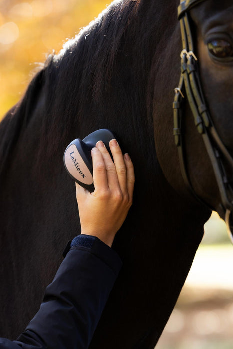 LeMieux Massage Brush Navy