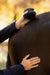 LeMieux Massage Brush Navy