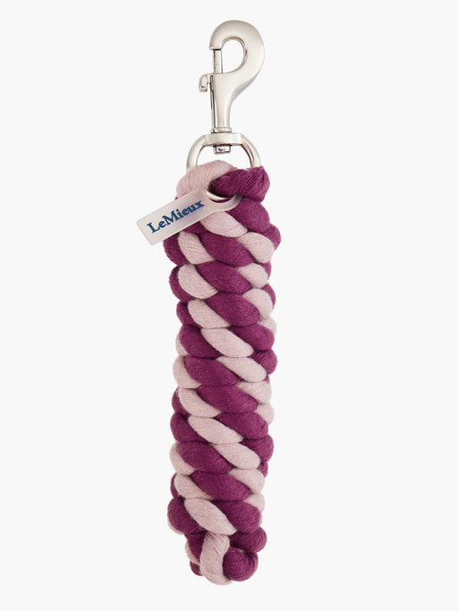 LeMieux Polycotton Leadrope Blackberry & Wild Rose