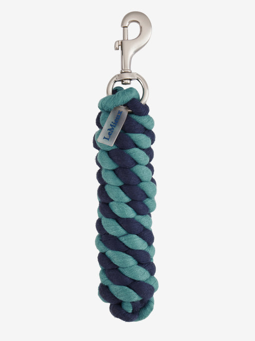LeMieux Polycotton Leadrope Aloe & Navy
