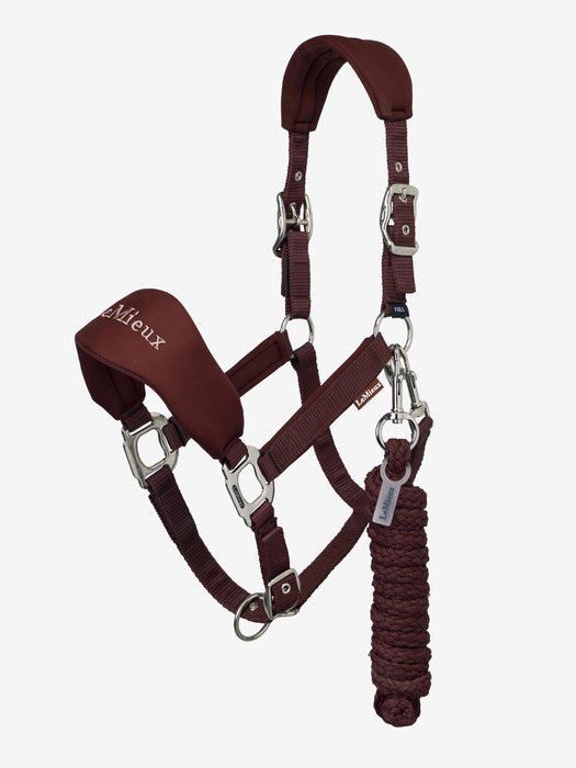LeMieux Vogue Breakaway Mini Headcollar & Leadrope Bramble