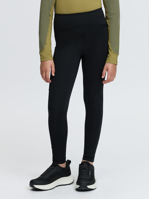 LeMieux Mini Nora Brushed Pull On Leggings Black