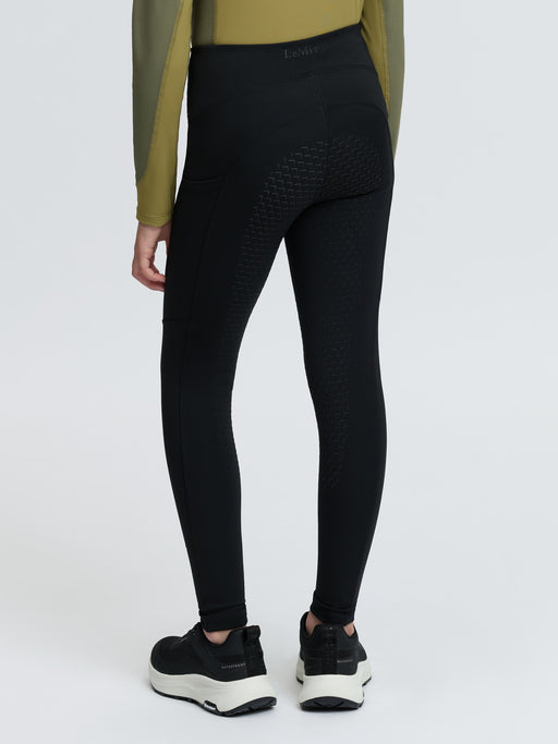 LeMieux Mini Nora Brushed Pull On Leggings Black