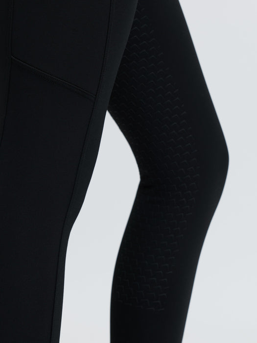 LeMieux Mini Nora Brushed Pull On Leggings Black