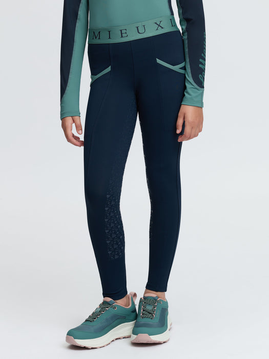 LeMieux Mini Pull Ons Navy & Aloe