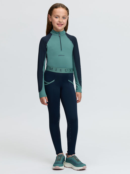 LeMieux Mini Pull Ons Navy & Aloe